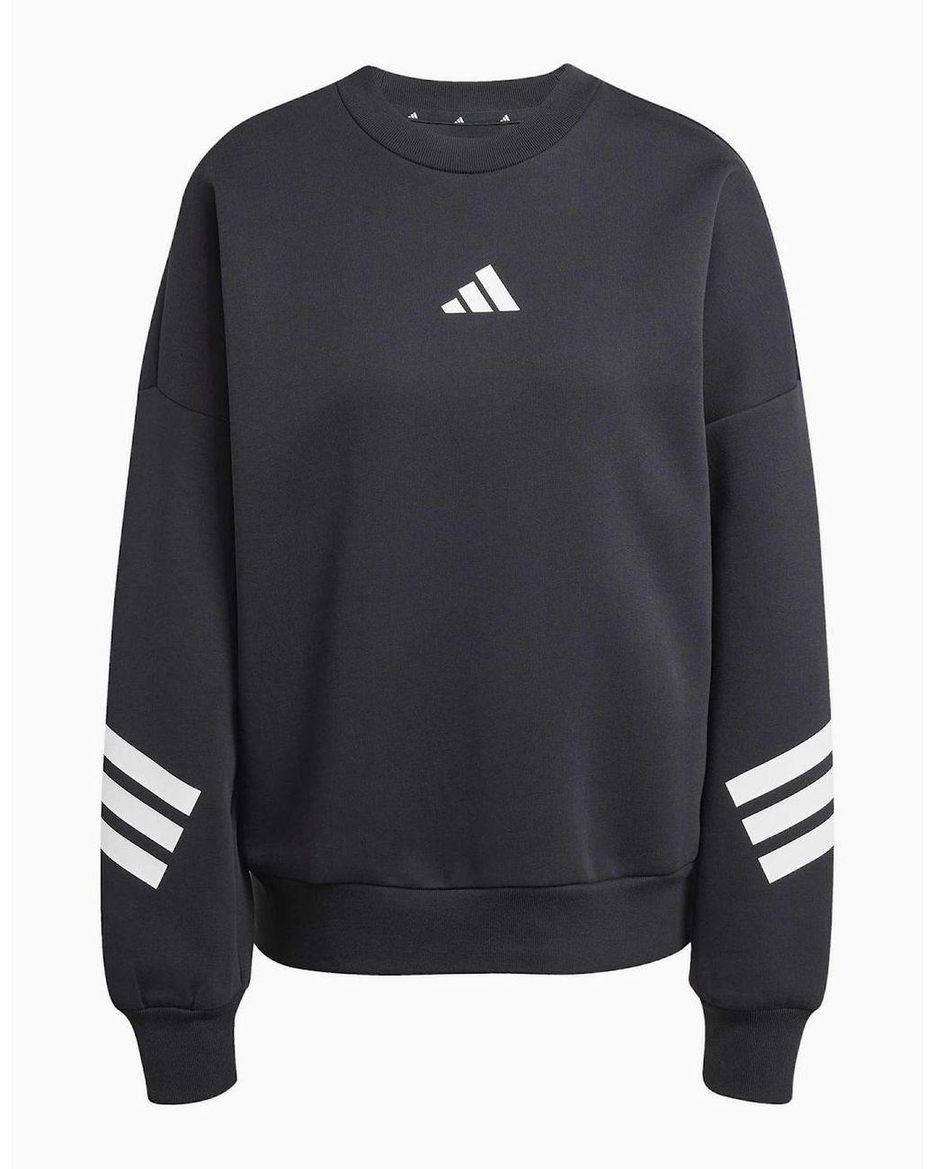 Adidas Black Crew Neck Sweatshirt