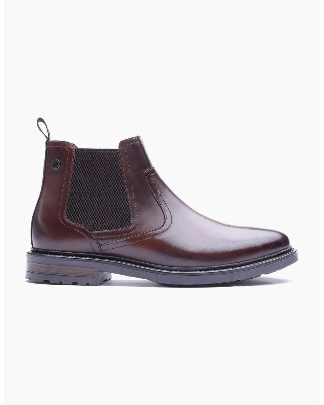 Base London Purple London Smith Leather Boots for men