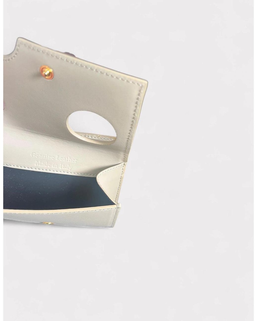 Off-White c/o Virgil Abloh Natural Burrow Mini Wallet Camel