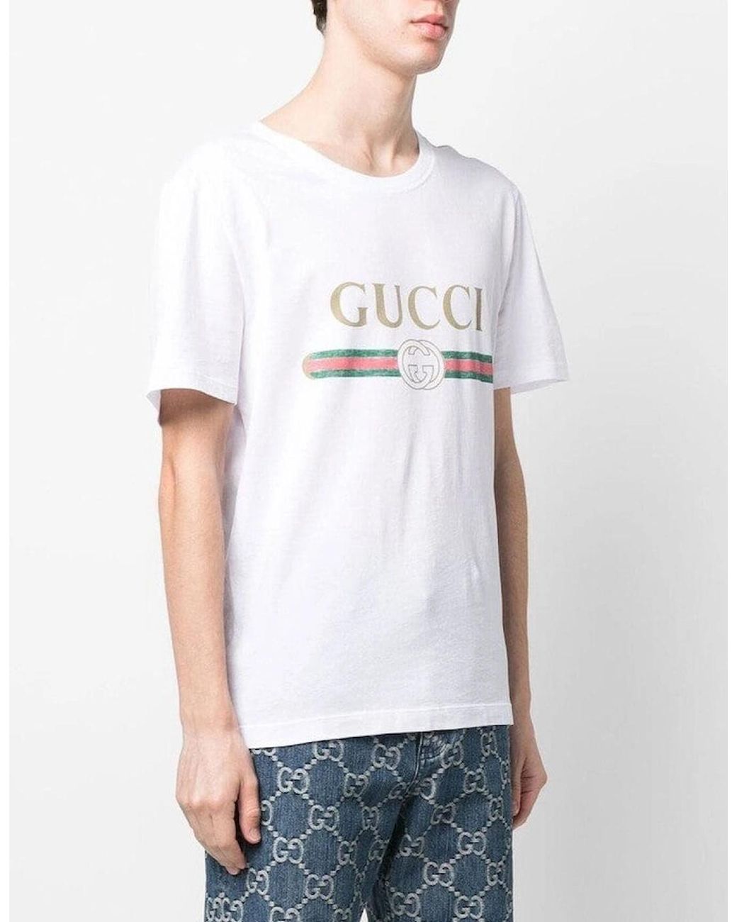 Gucci White T-Shirts for men