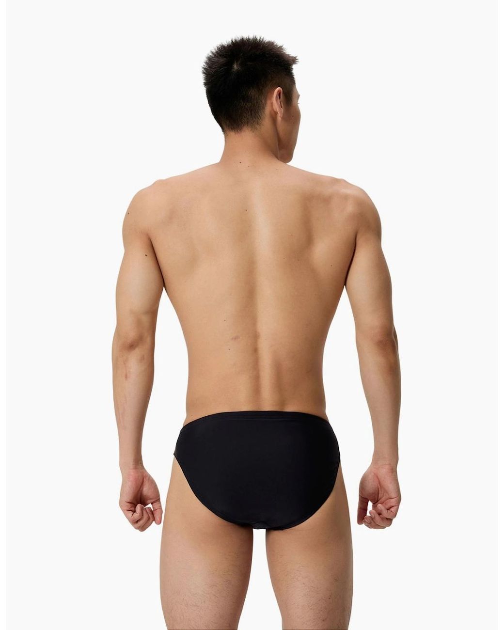 Speedo Black Logo Endurasoft Briefs for men