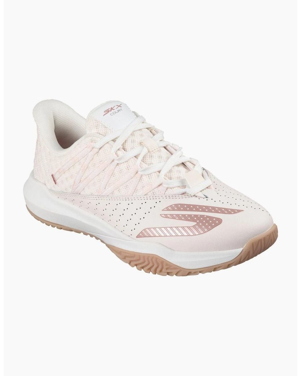 Skechers White Viper Court Rally Trainers