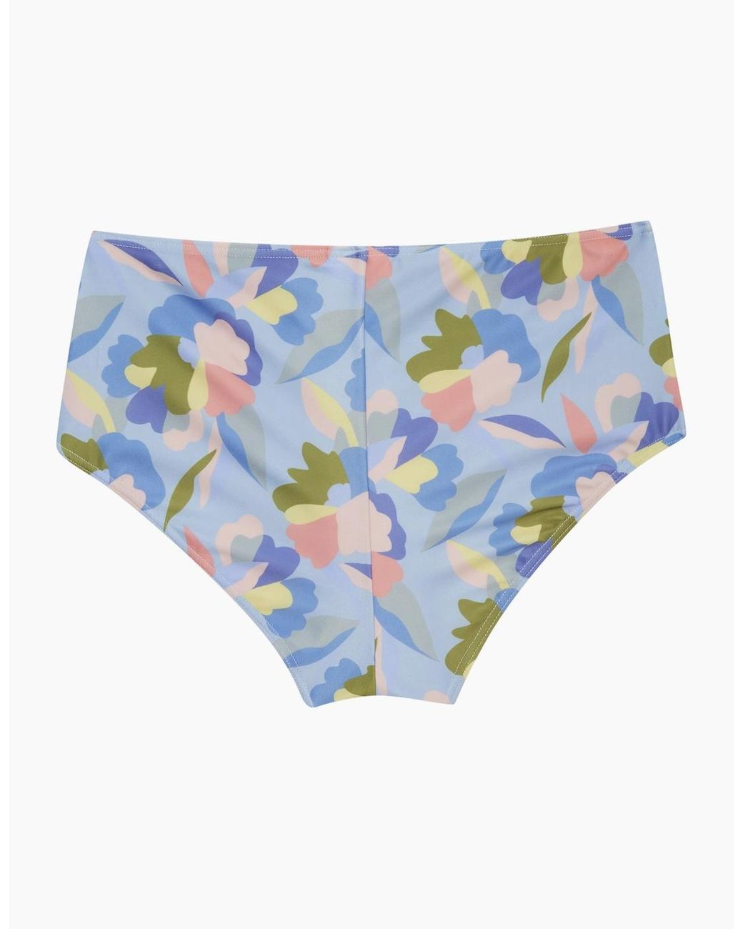 Regatta Blue Ladies Paloma Abstract Floral Swim Briefs