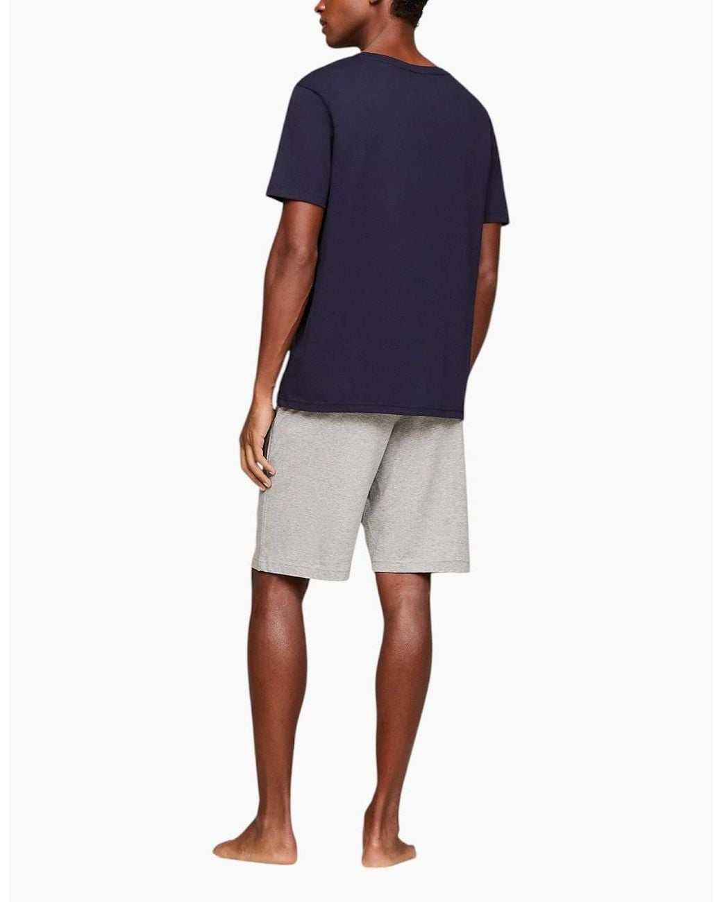 Tommy Hilfiger Blue T Shirts Cotton Top Tee for men