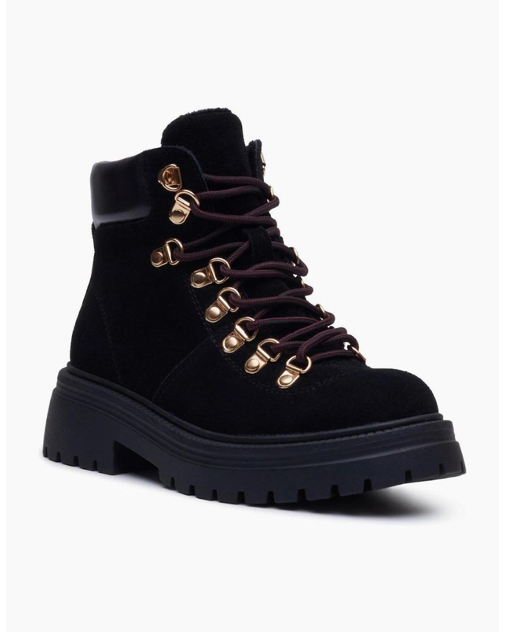Hush Puppies Blue Robyn Hiker Ankle Boots