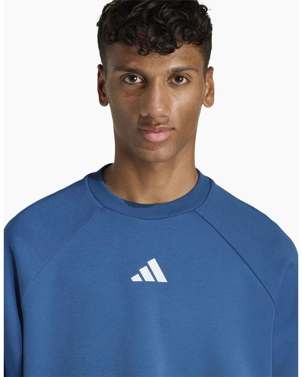 Adidas Blue Stadium Crew for men