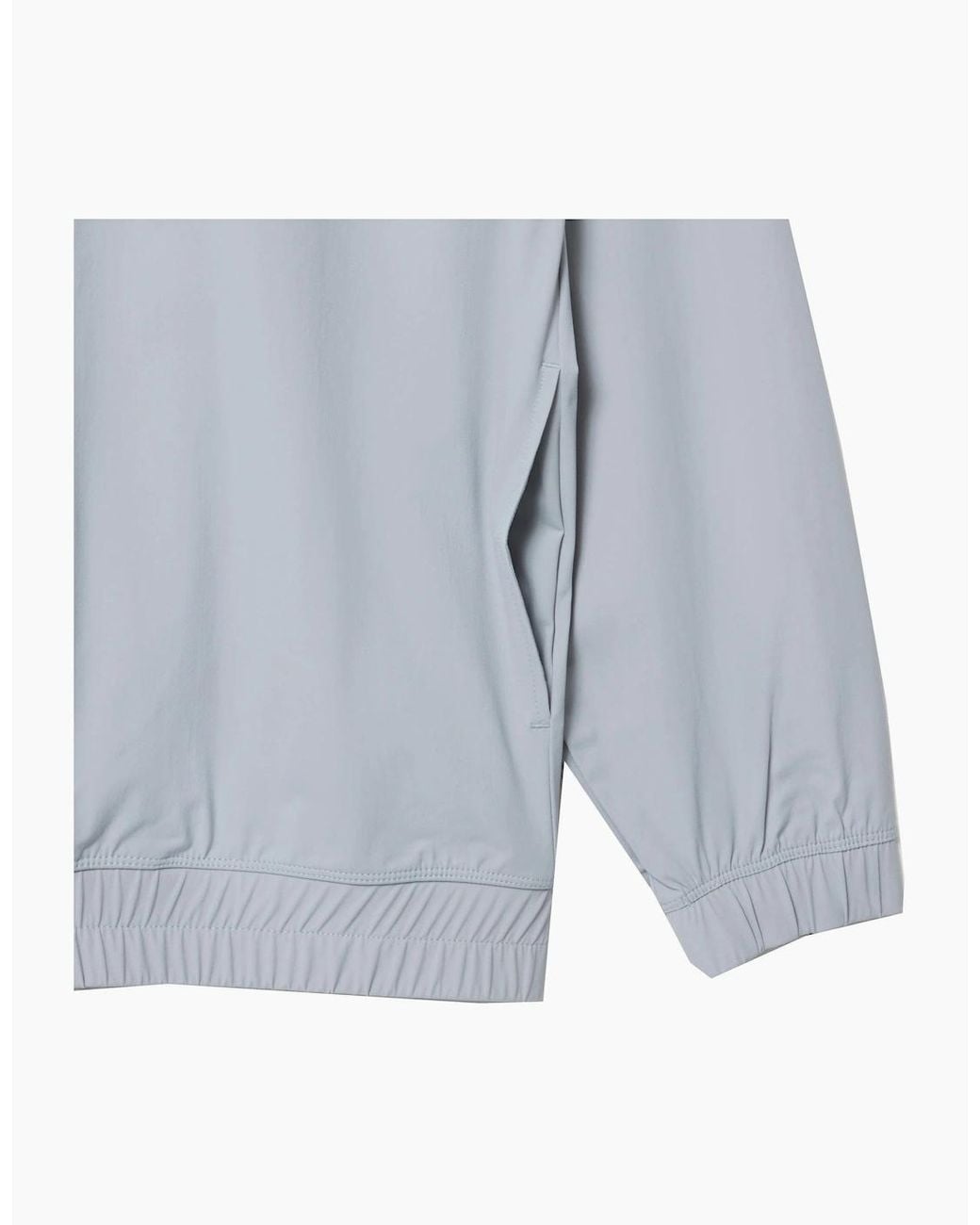 Lacoste Gray Stretch Zip Jacket for men