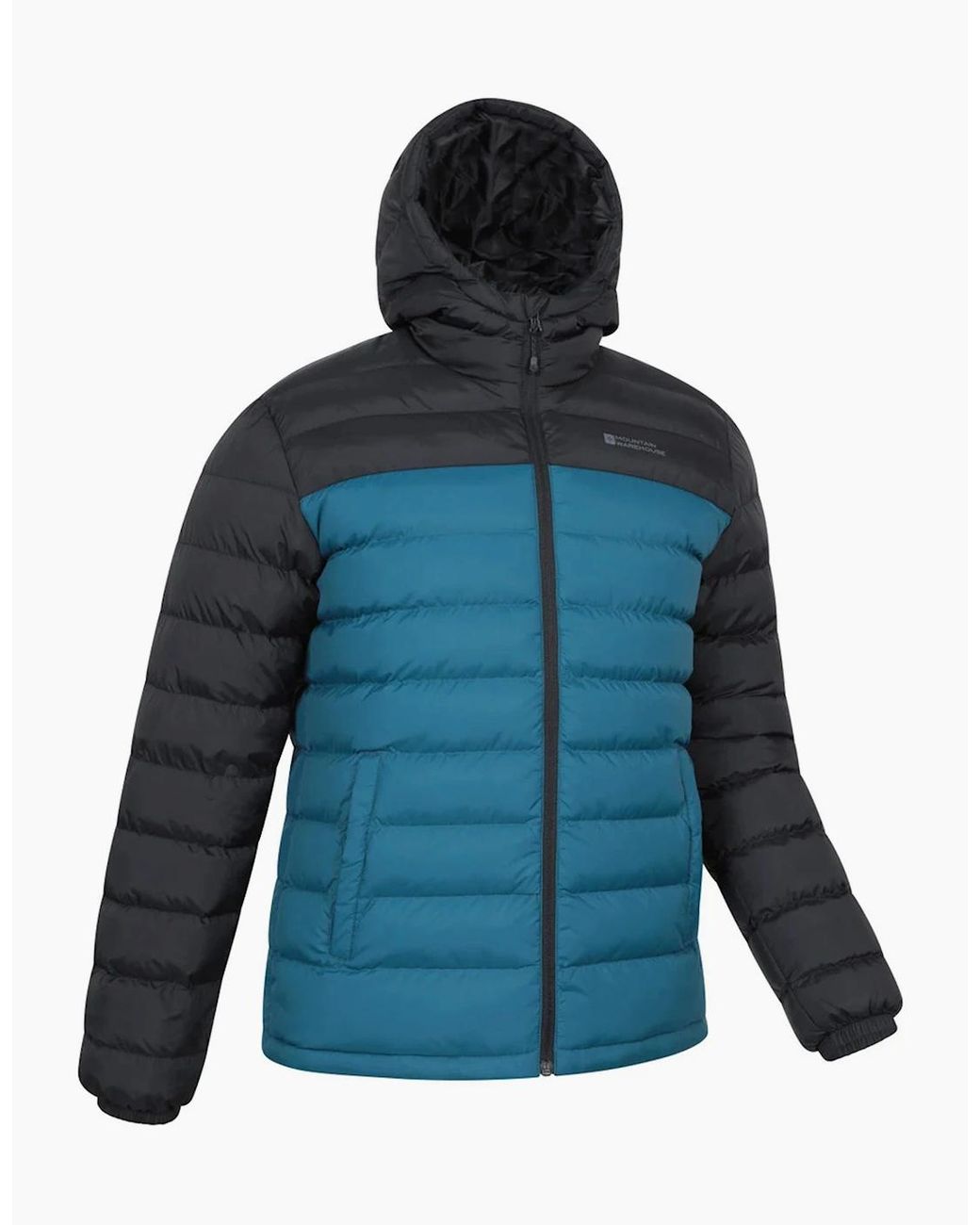 Mountain Warehouse Blue Seasons Ii Camo Padded Jacket for men