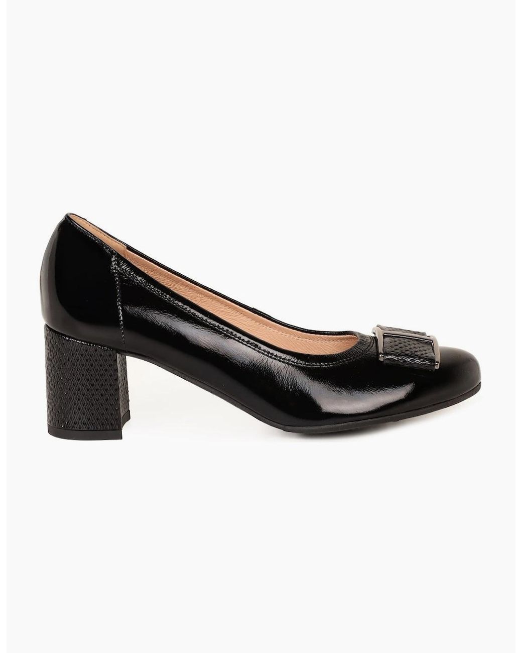Bioeco Black Daphne Court Shoes