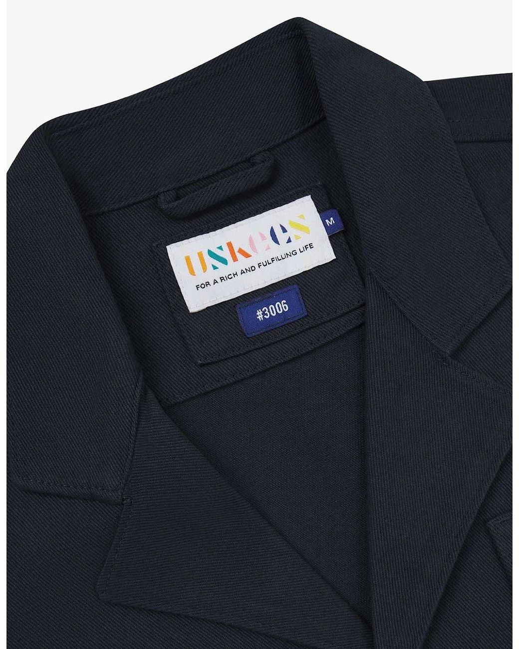 Uskees 3006 Blueberry Drill Blazer for men
