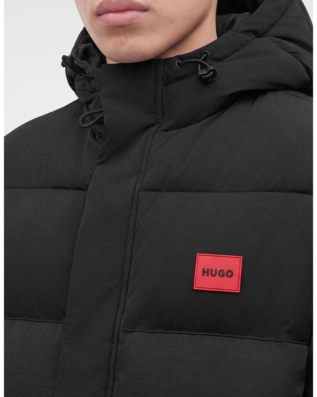 Boss Black Baro Matte Effect Puffer Jacket for men