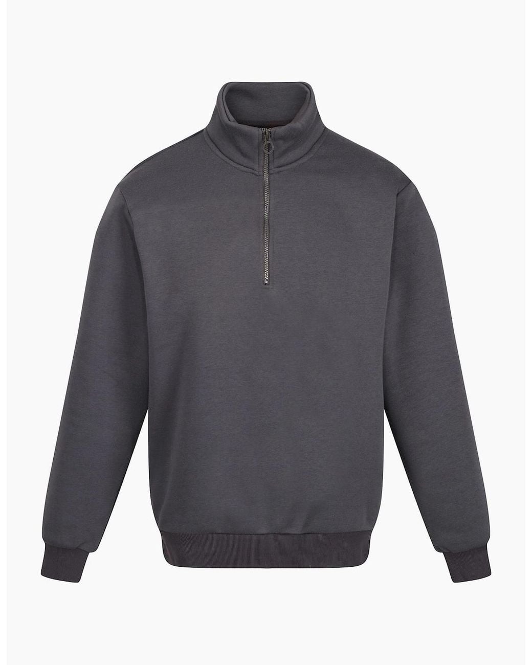 Regatta Gray Professional Quarter Zip Sweatshirt for men