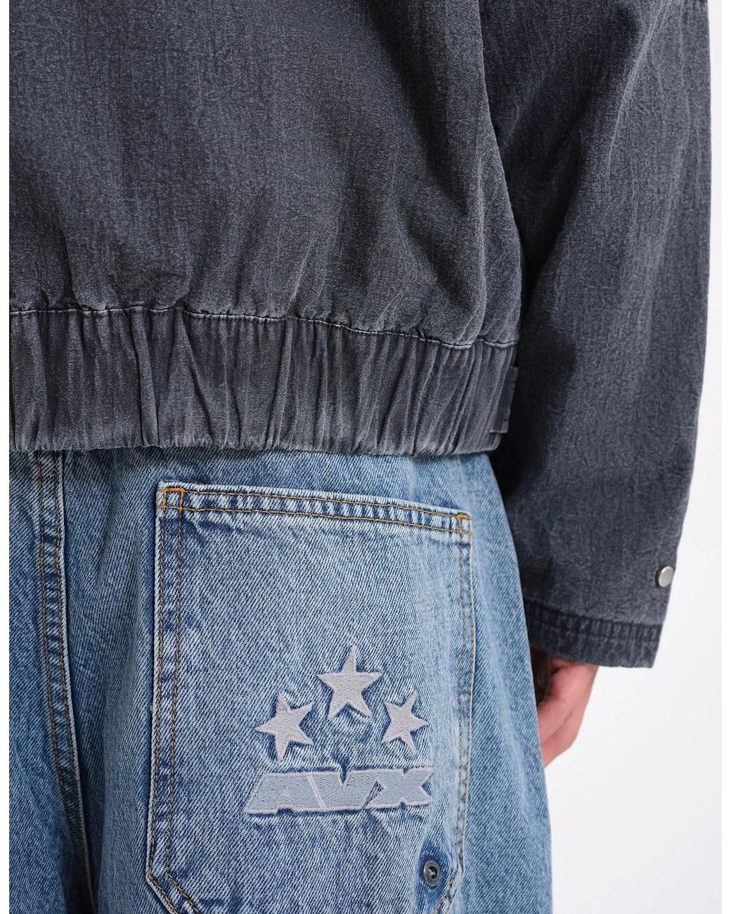 AVX Blue Mach Bomber for men