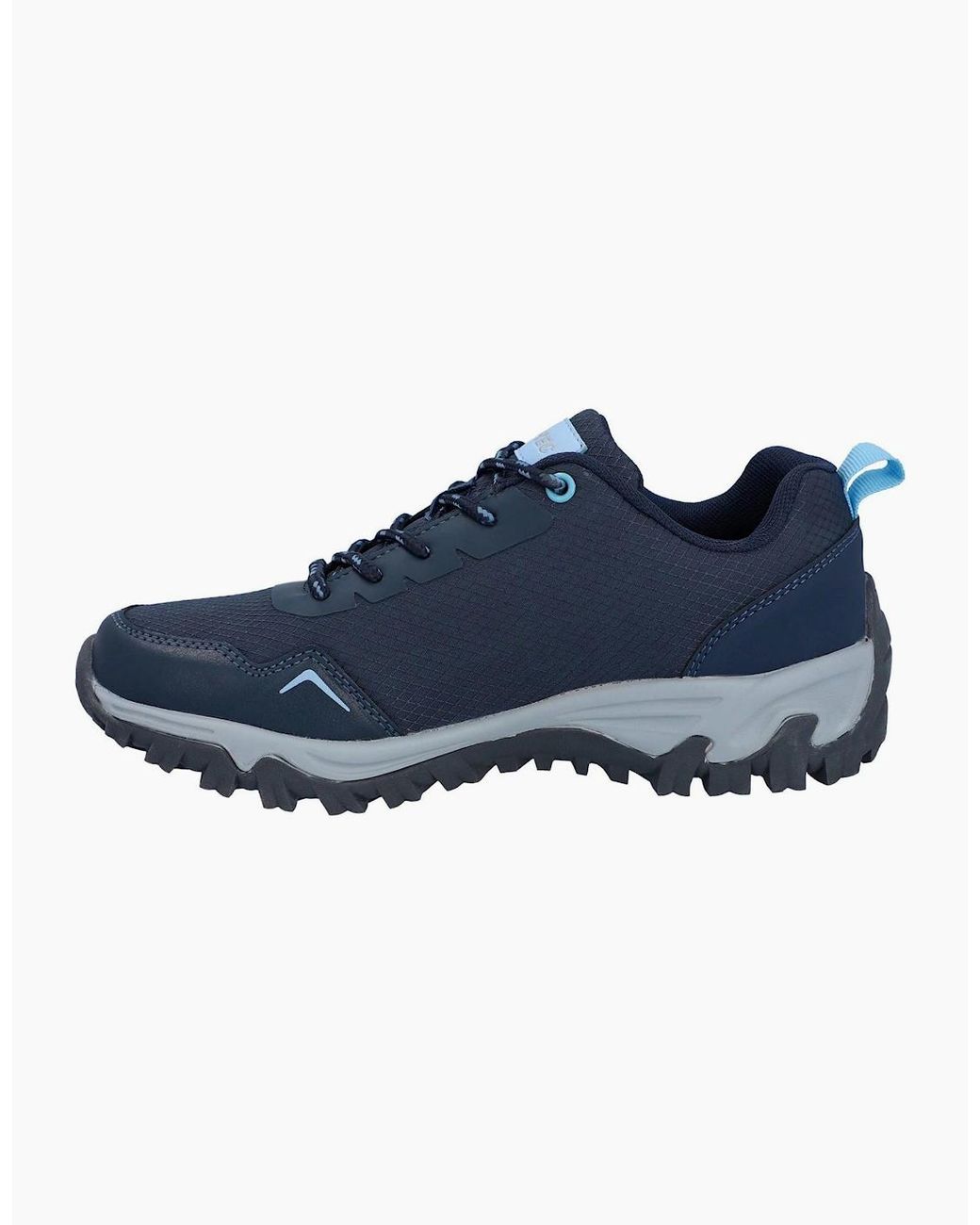 Hi-tec Blue Jaguar Waterproof Trail Shoes/Moonstone