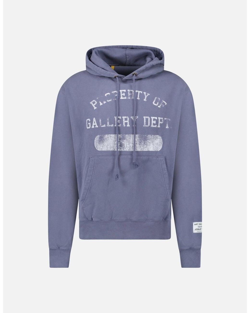 GALLERY DEPT. Blue “Property Of” Vintage Washed Hoodie for men