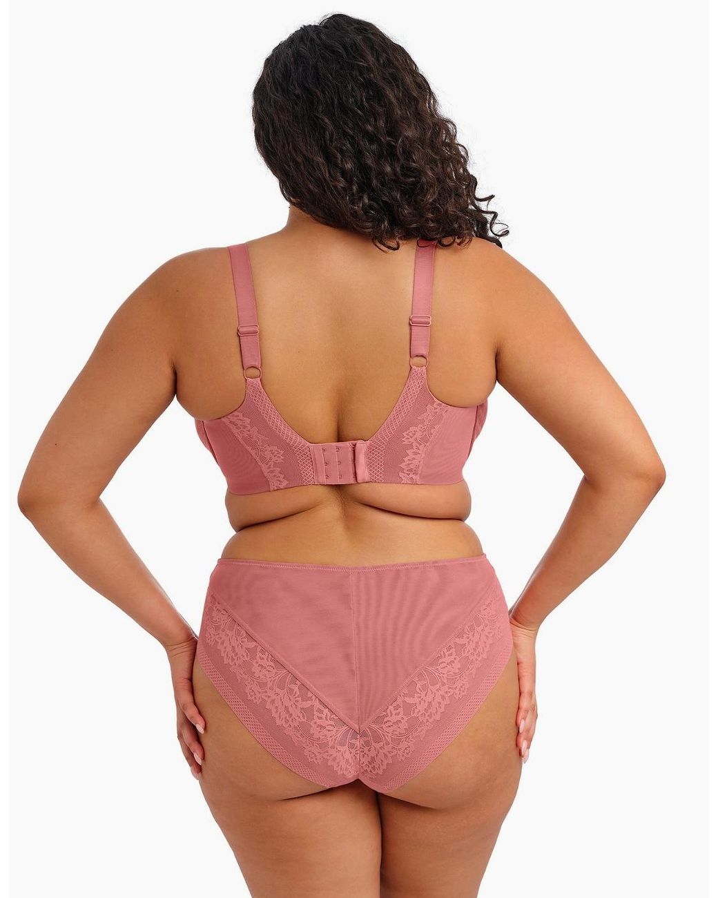 Elomi Pink 302753 Nerina High Leg Brief
