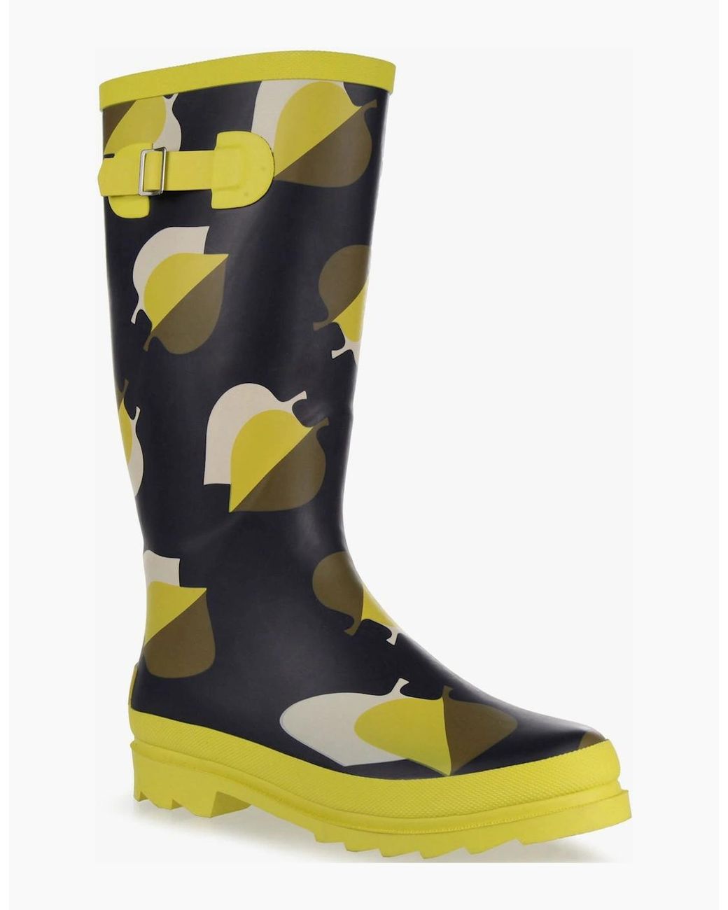 Regatta Green Orla Kiely Cosy High Floral Wellies