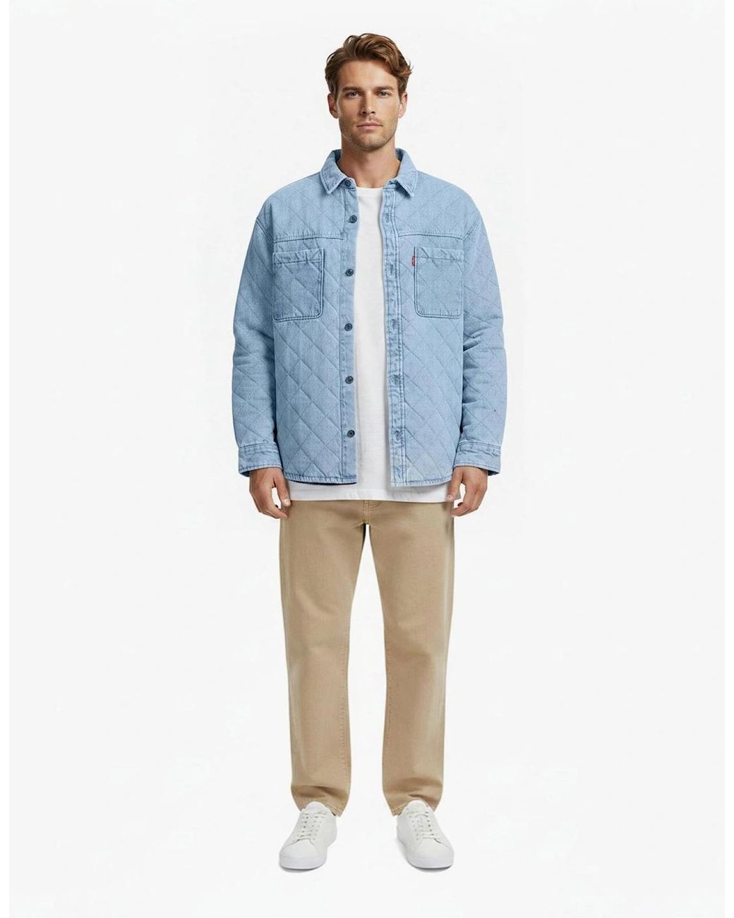 Levi's Blue Levi's Ingleside Overshirt Badu Stone for men