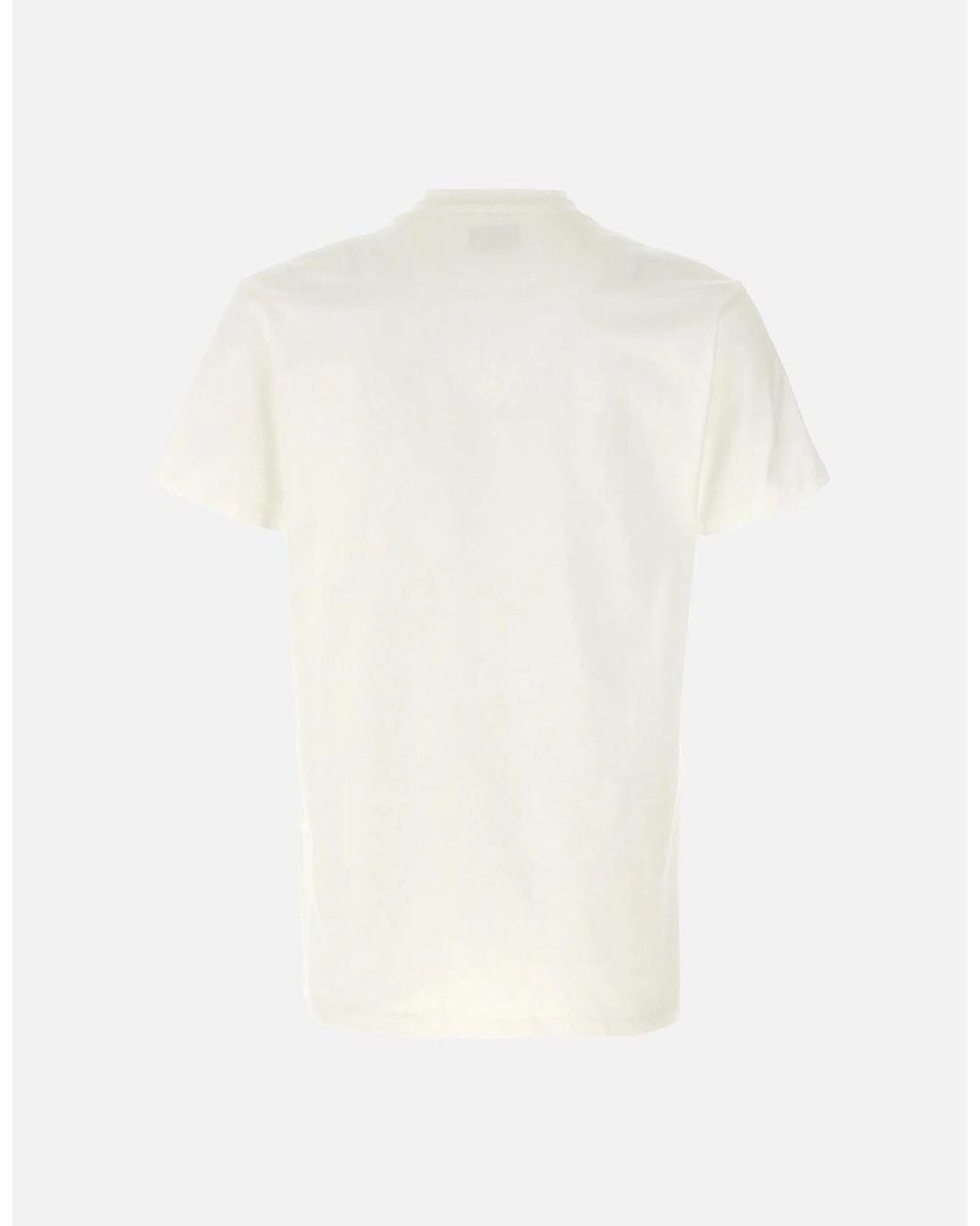 Fendi White Triple Ff Logo T-Shirt for men