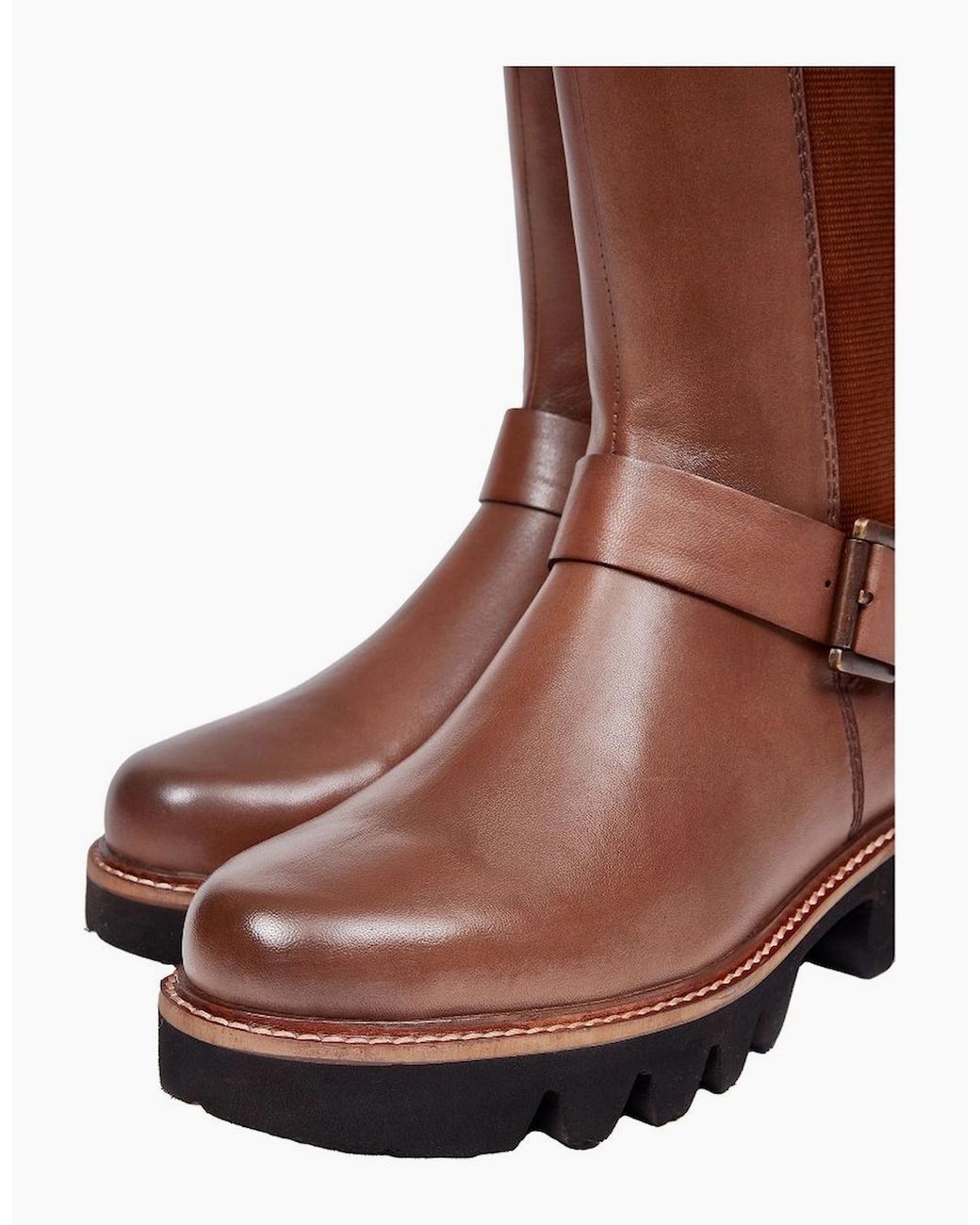 Pod Brown Aleena Knee High Boots