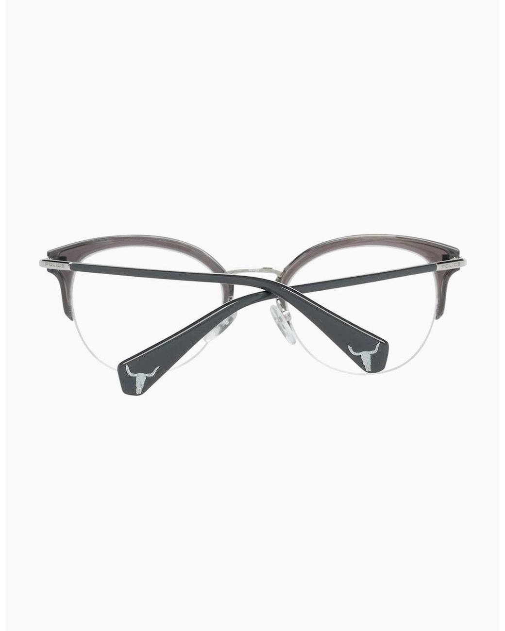Police Gray Optical Frame Vpl418E M78V 50