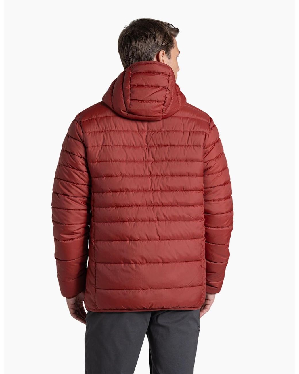 Craghoppers Red Compresslite Ix Hooded Padded Jacket for men