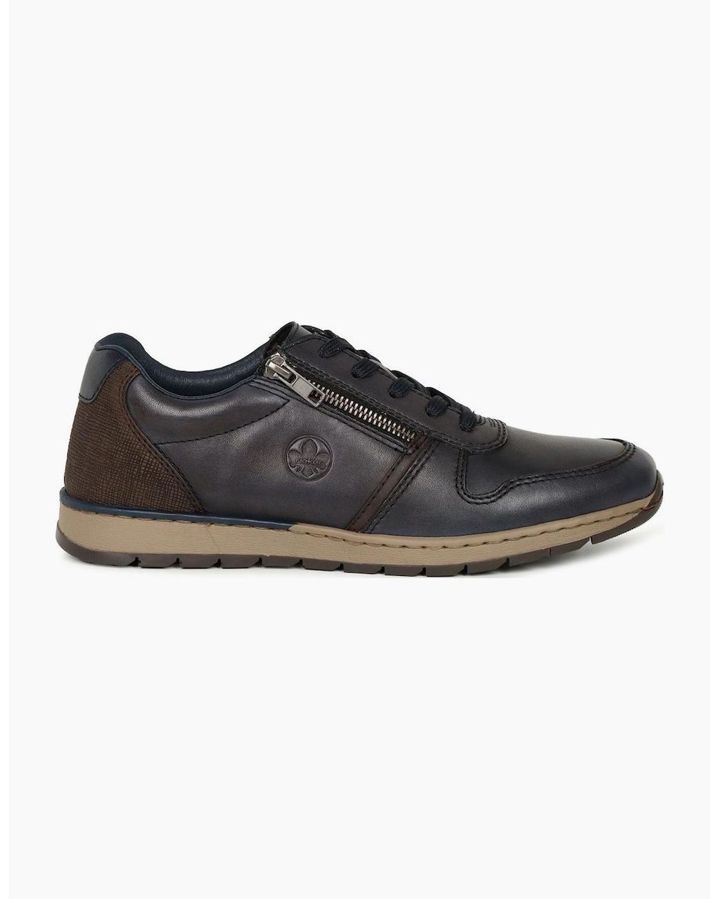 Rieker Black Emery Trainers for men