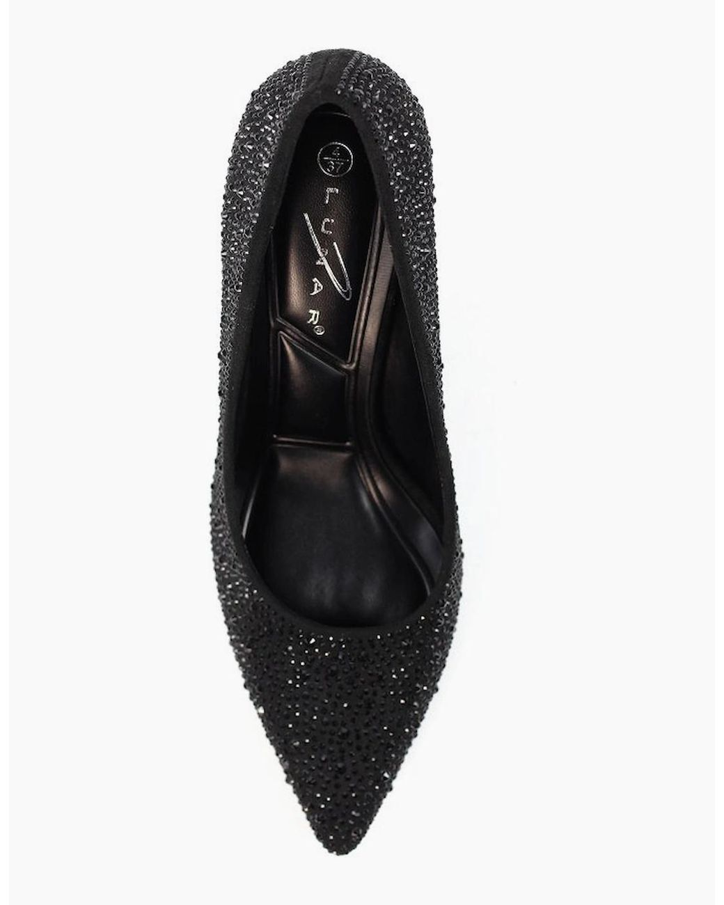 Lunar Black Renata Court Shoes