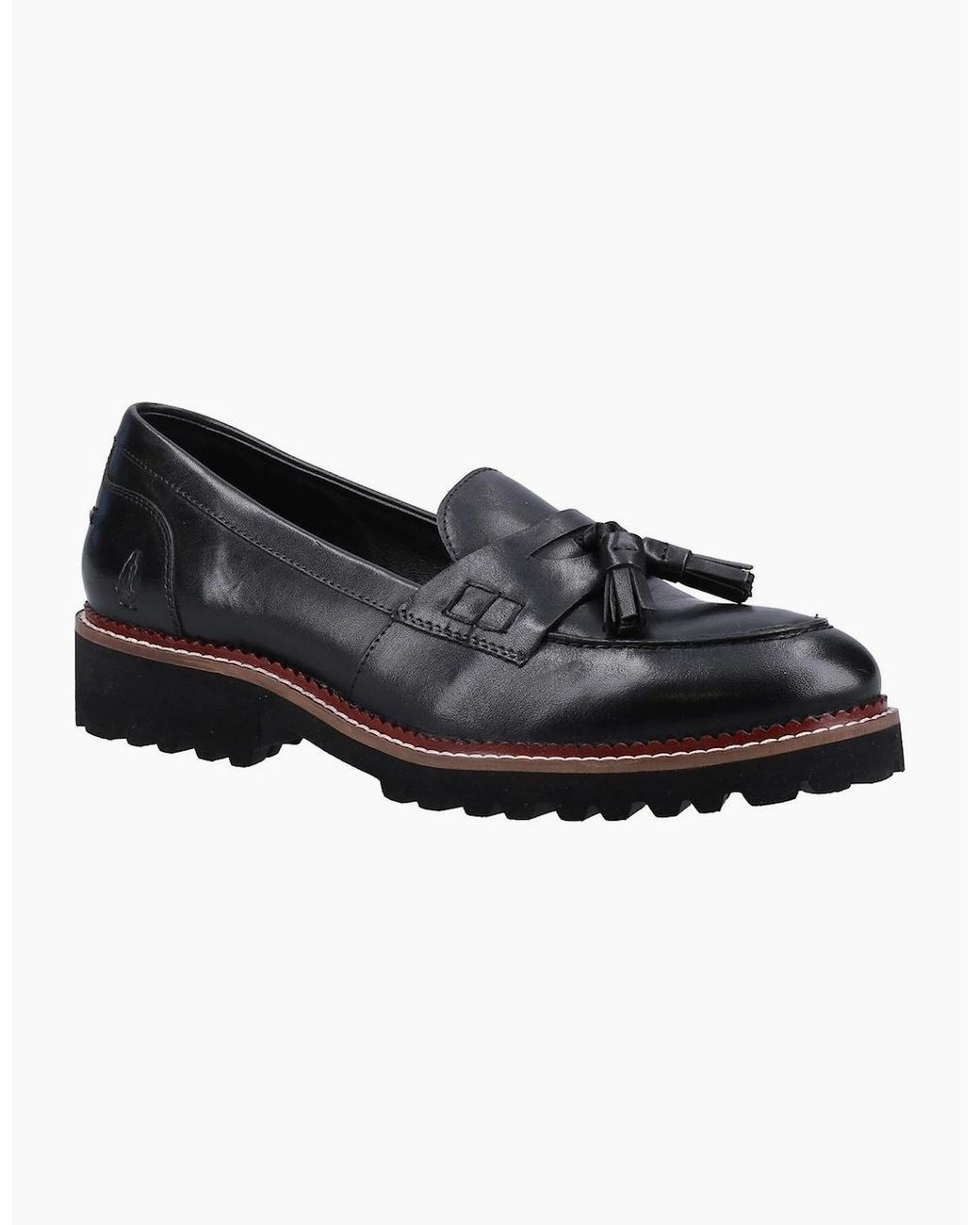 Hush Puppies Black Ginny Loafers