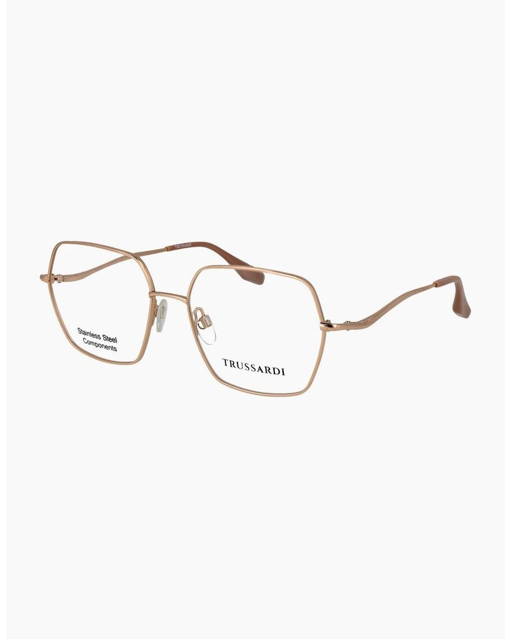 Trussardi Metallic Optical Frame Tsw1038 04A 56