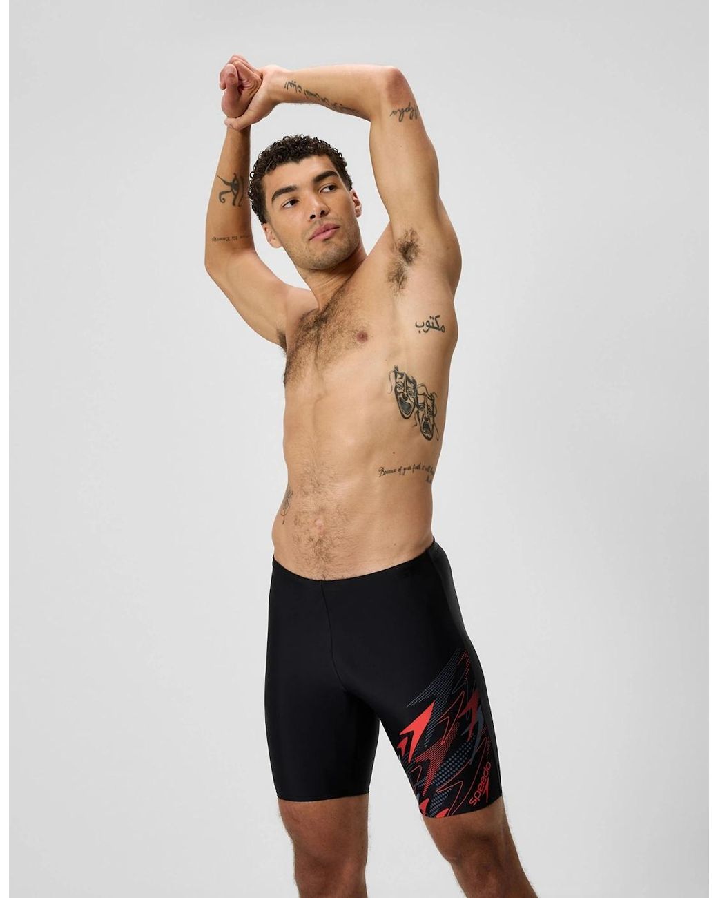 Speedo Blue Medley Logo Jammer Shorts for men