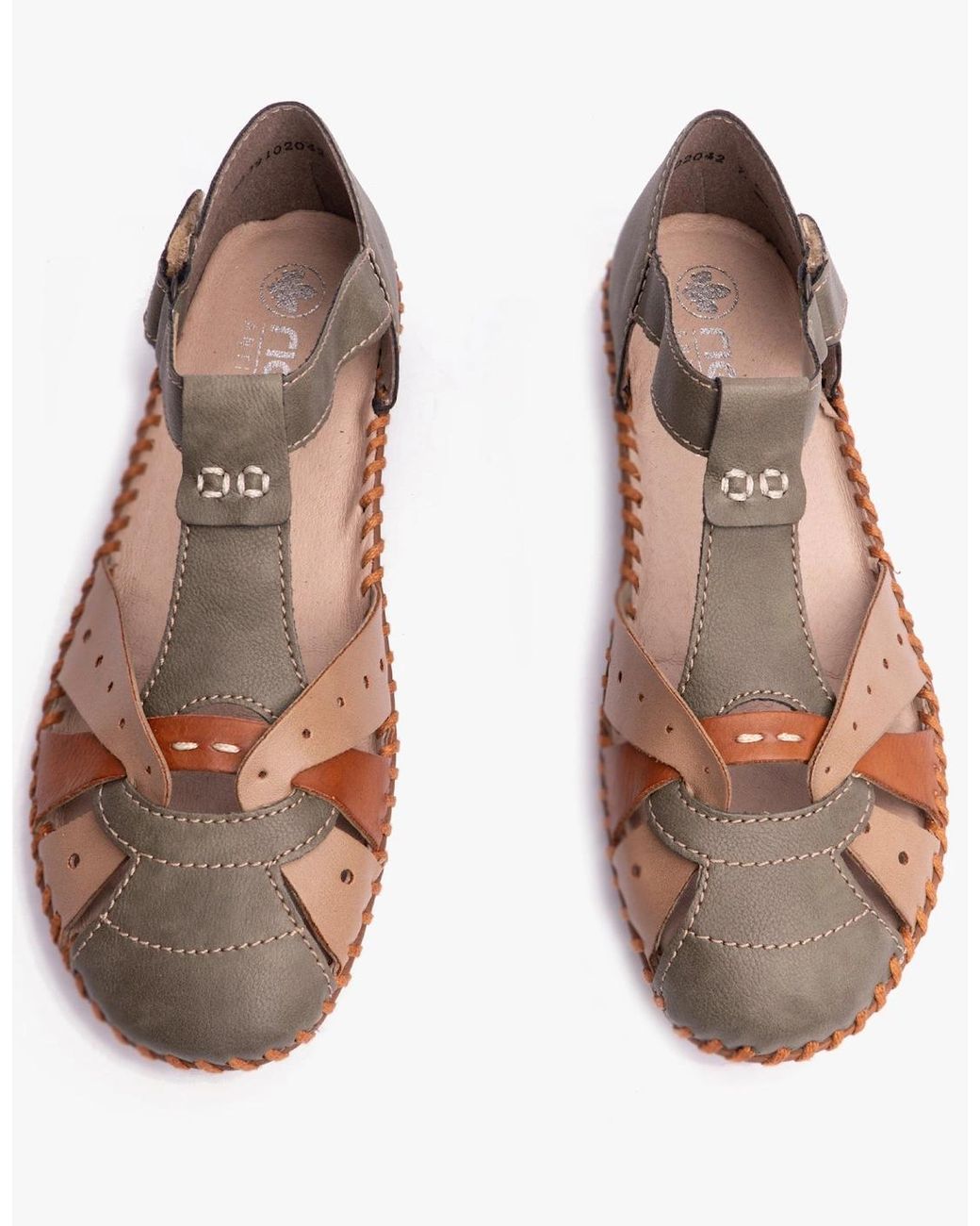 Rieker Brown M1655-54 Sandals