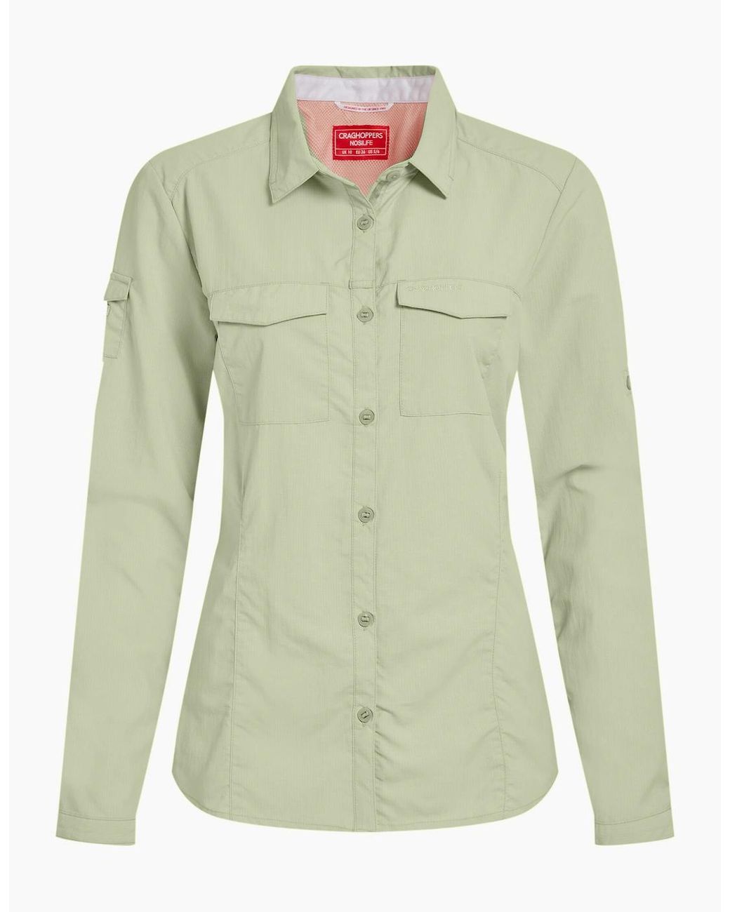 Craghoppers Blue Ladies Adventure Iii Nosilife Long-Sleeved Shirt