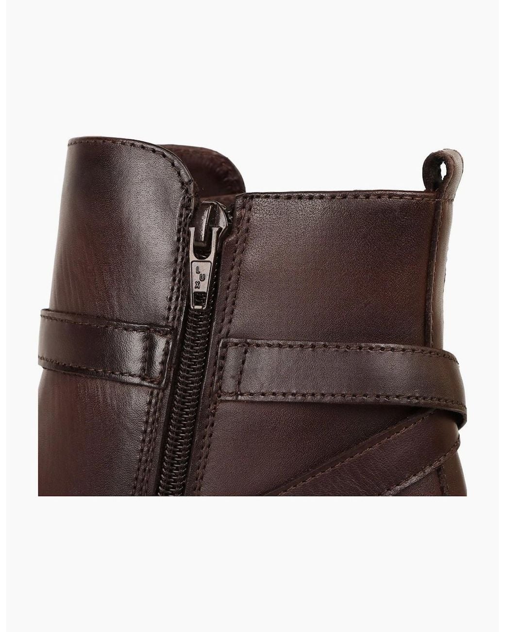 Jones Bootmaker Brown Kyra Ankle Boots
