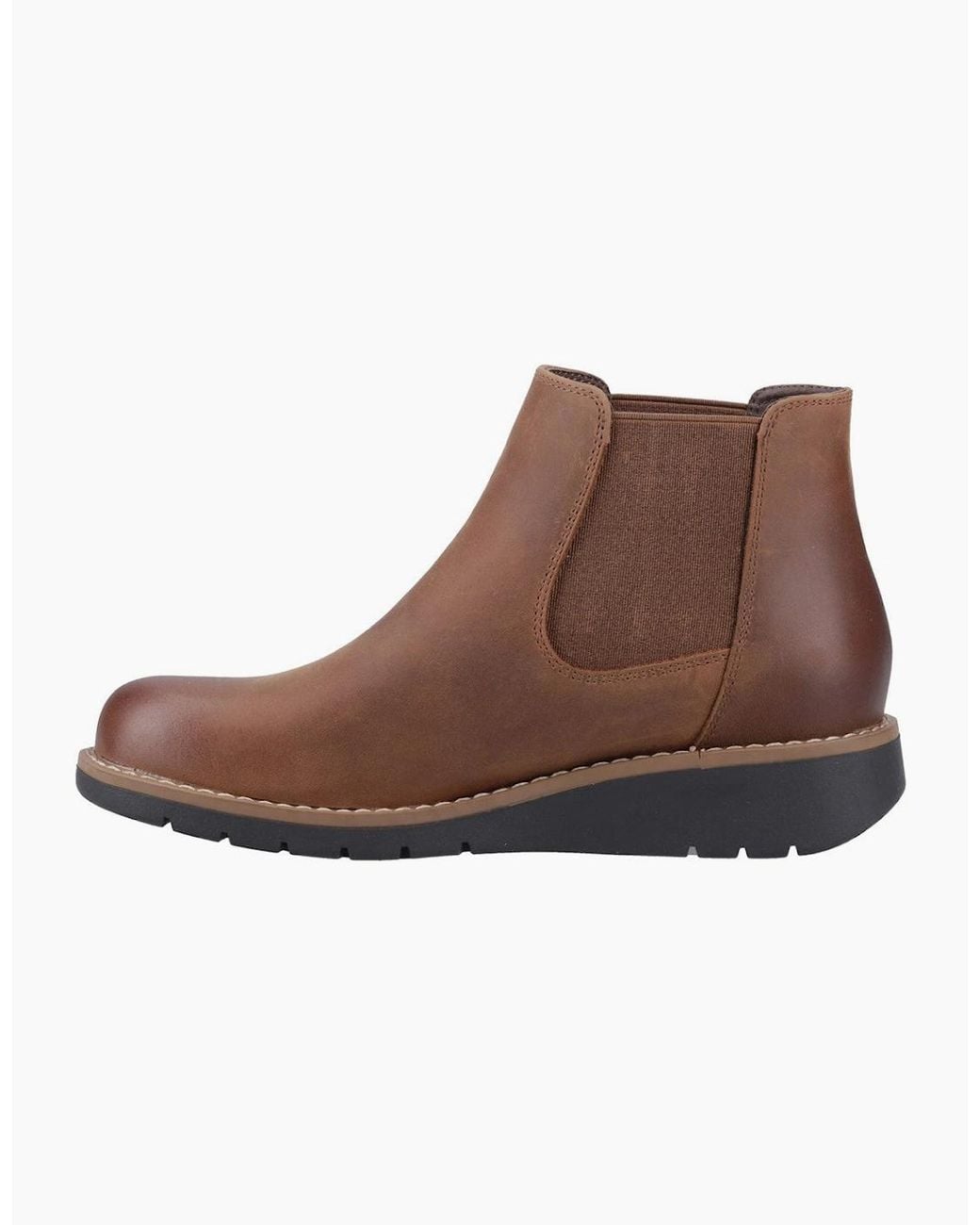 Hush Puppies Brown Leonie Ankle Boots Chelsea Boots