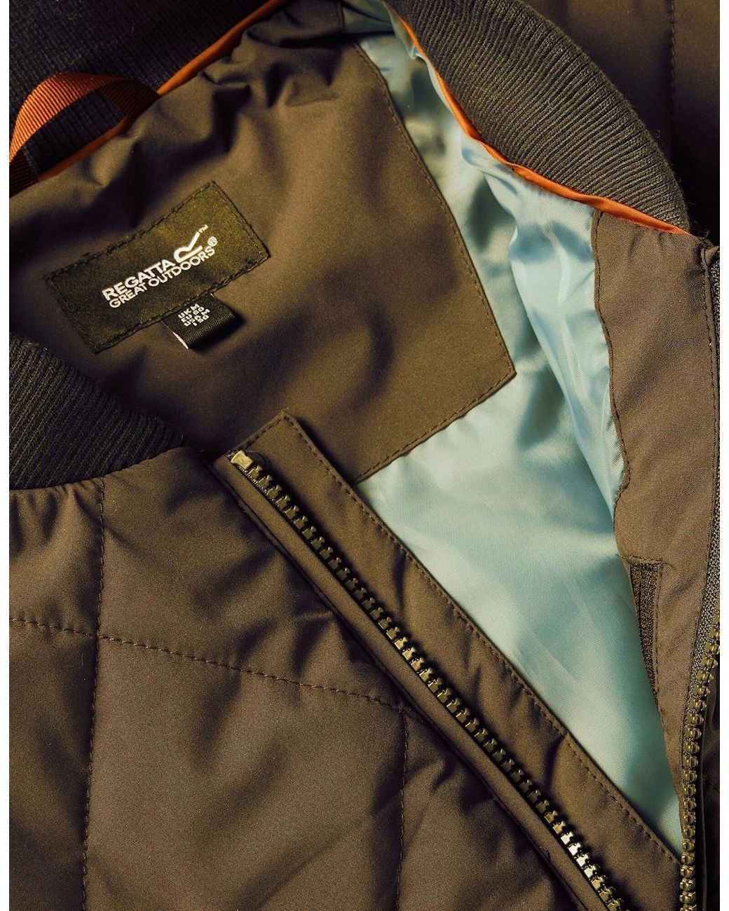 Regatta Green Harvin Diamond Quilt Body Warmer for men