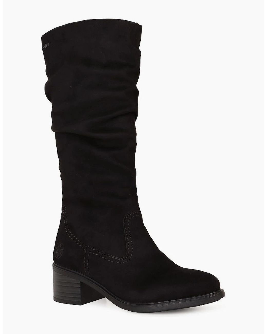 Rieker Black Richmond Knee High Boots