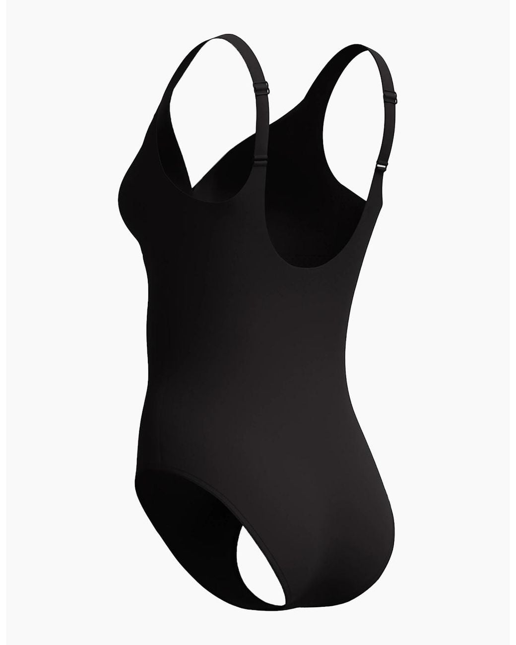 Speedo Black Ladies Twist Knot Shaping One Piece Swimsuit