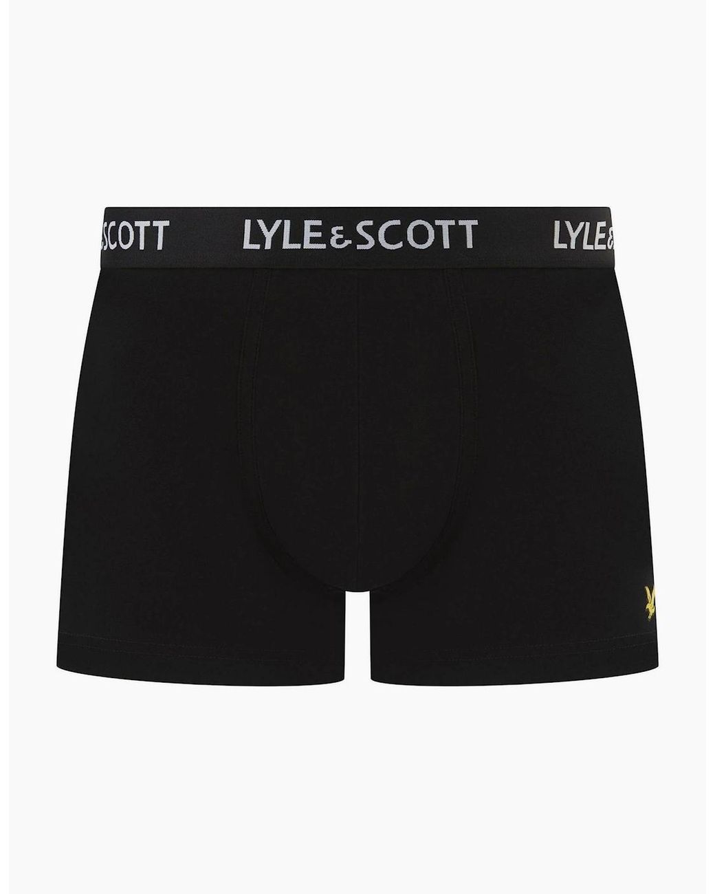 Lyle & Scott Black Ethan 3Pk for men