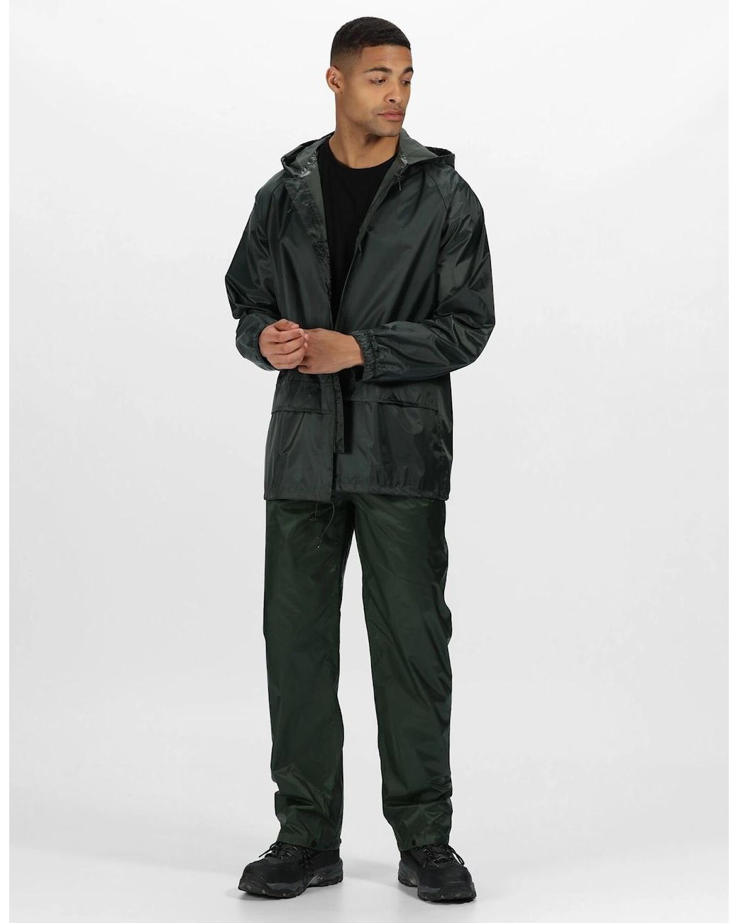 Regatta Gray Great Outdoors Outdoor Classics Waterproof Stormbreak Jacket for men