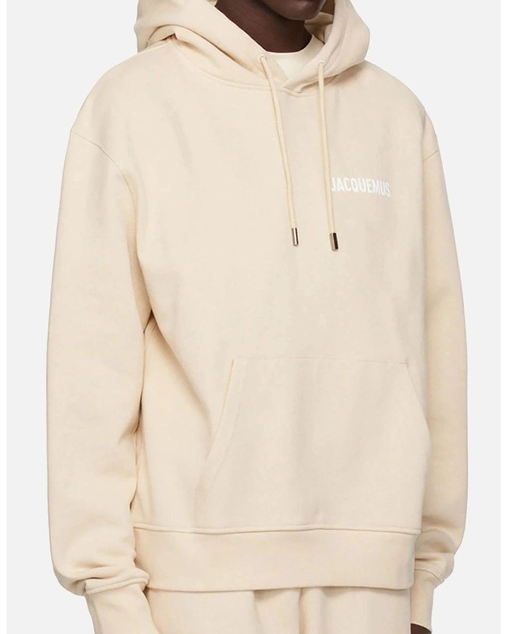 Jacquemus Natural Le Sweatshirt Hoodie for men