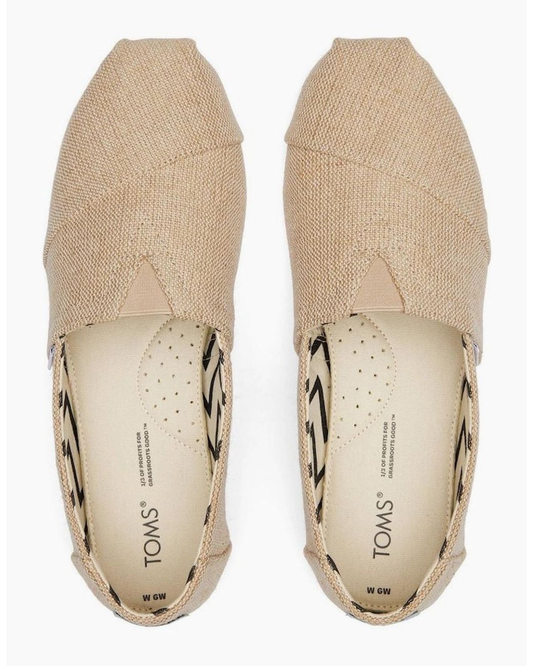 TOMS White Alpargata Shoes