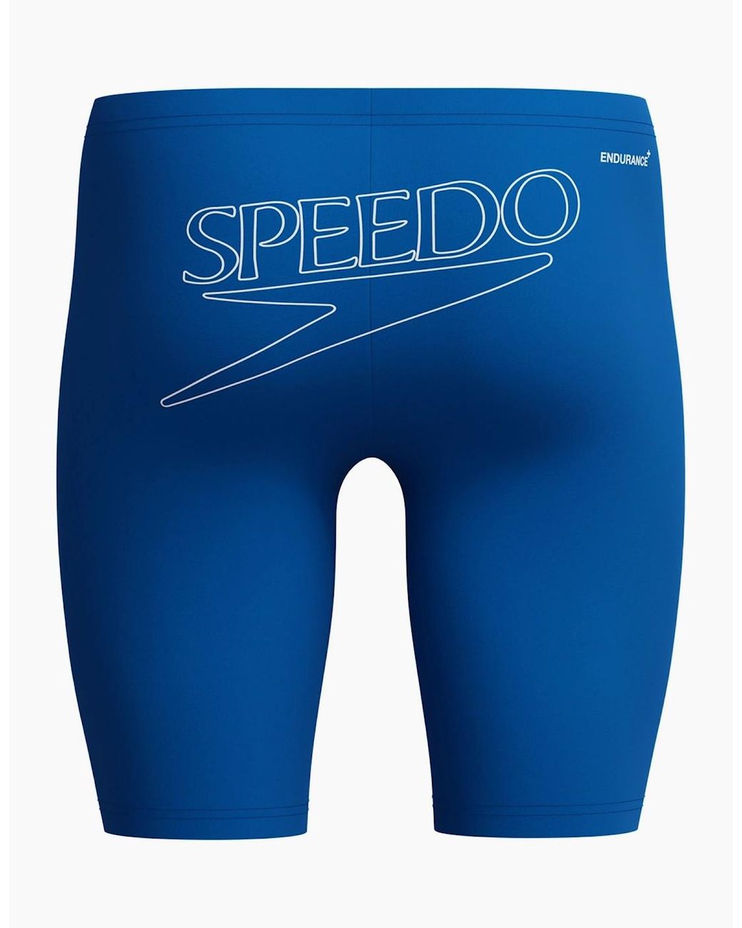 Speedo Blue Logo Endurance+ Jammer Shorts for men