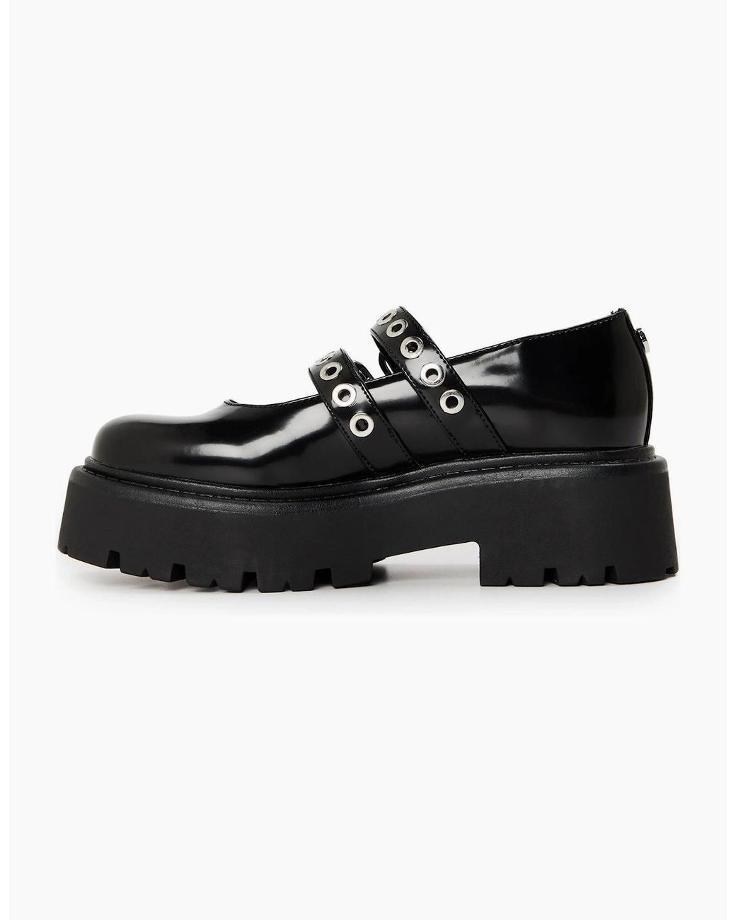 Steve Madden Black Overt Heeled Mules