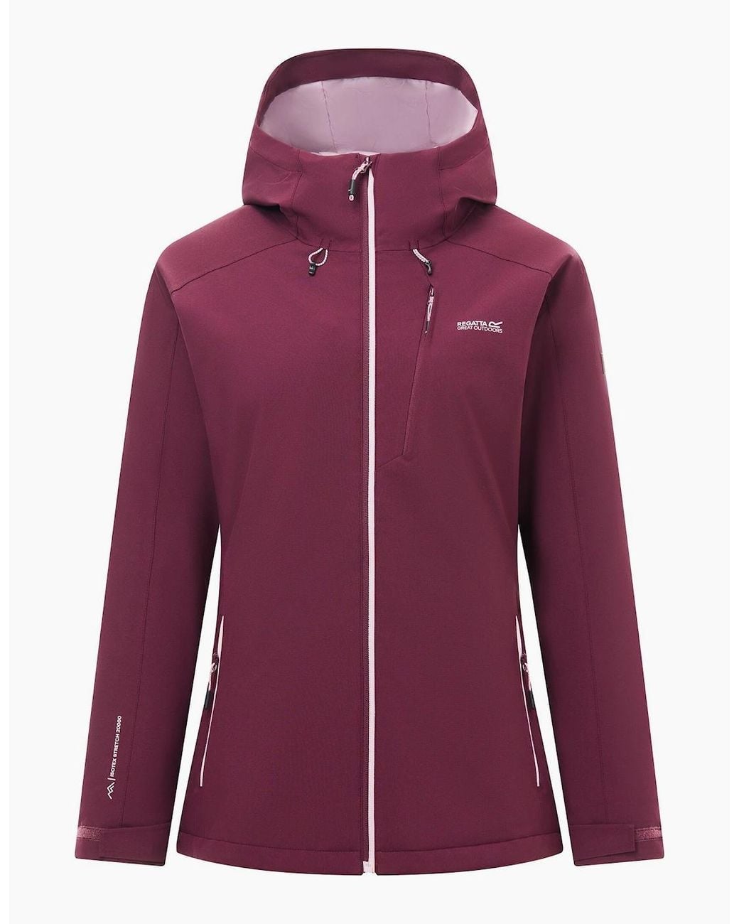 Regatta Purple Ladies Highton Stretch Padded Jacket