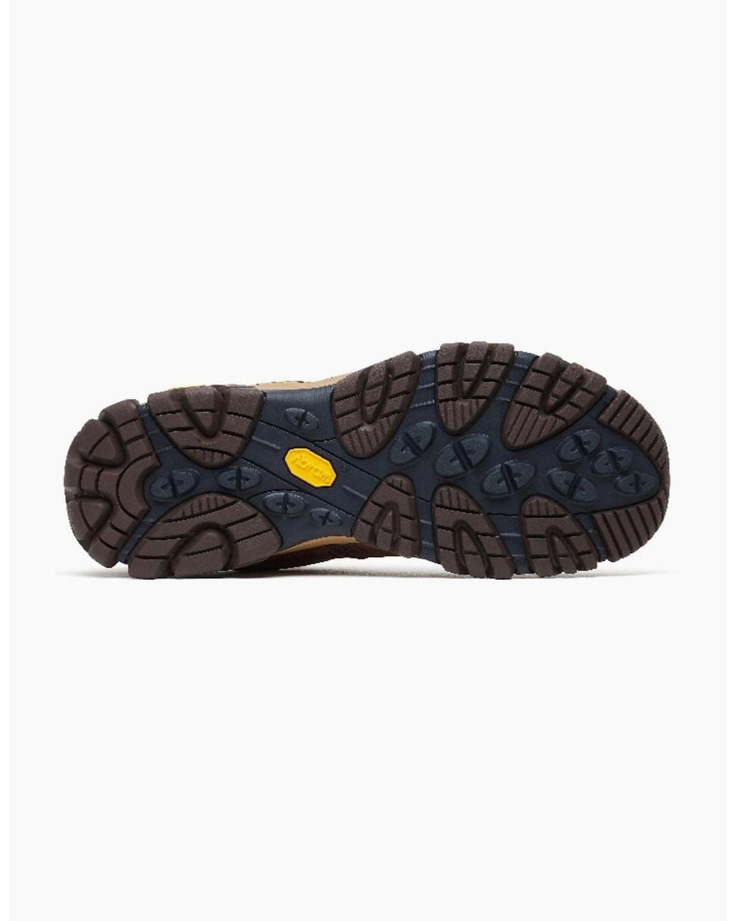 Merrell Brown Moab 3 Suede Umber Hiking Shoes for men