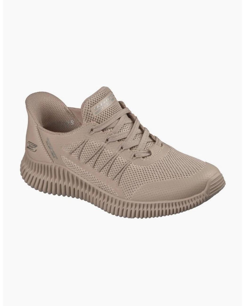 Skechers Brown Slip-Ins: Bobs Geo Lite