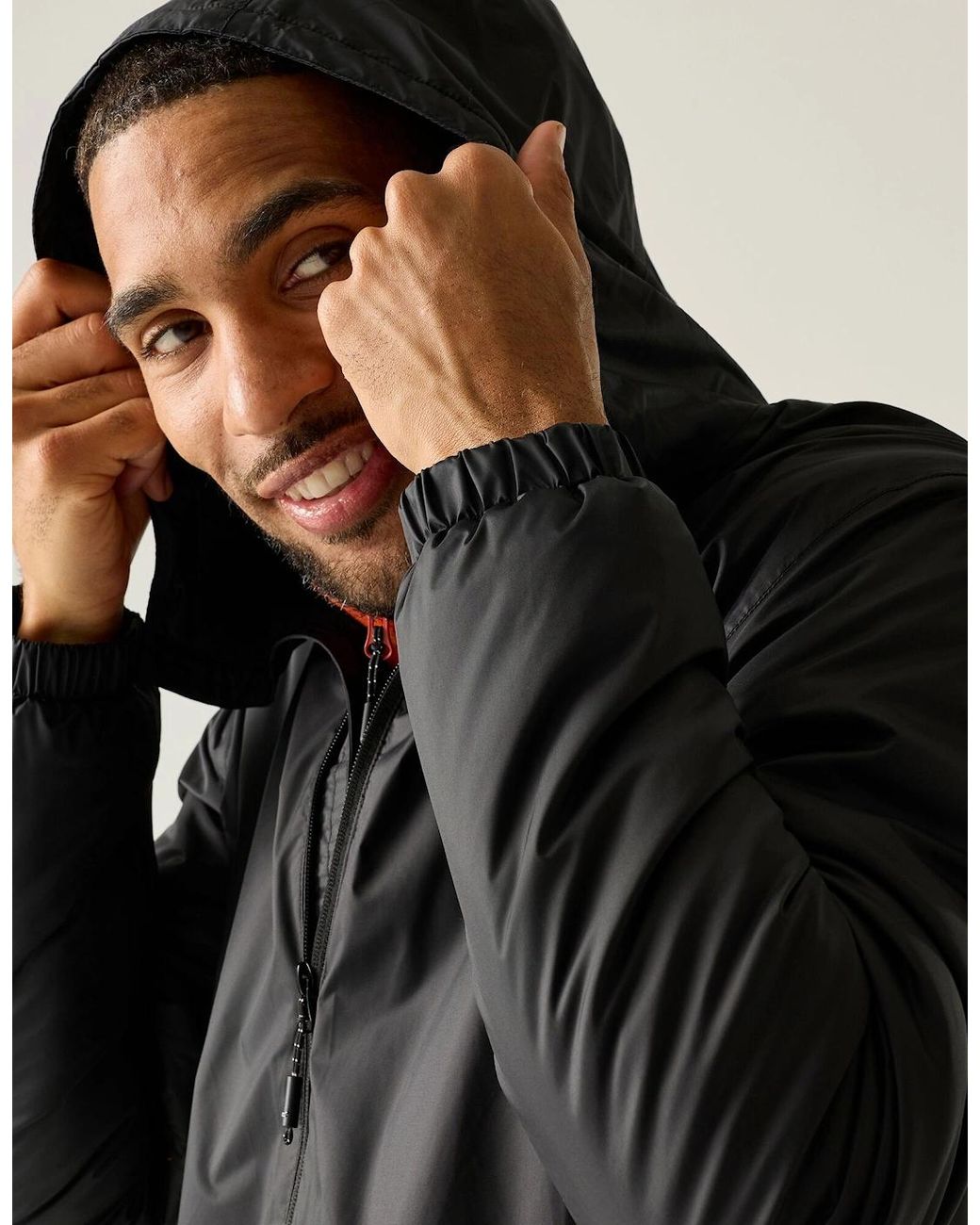 Regatta Black Kybre Fleece Lined Jacket for men