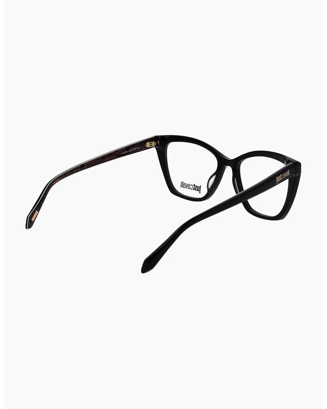 Just Cavalli Black Optical Frame Vjc084 700Y 53