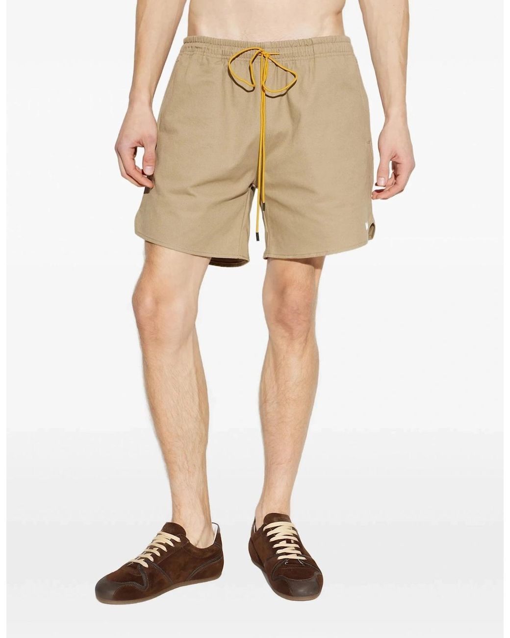 Rhude Natural Moonlight Classic Shorts for men